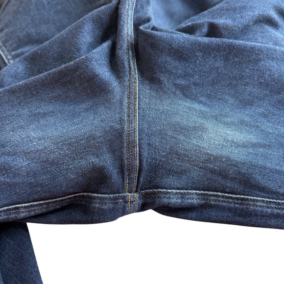 Erdem x Universal Standard Hana Patchwork Crop Jeans Dark Wash Size 14 - Picture 9 of 13